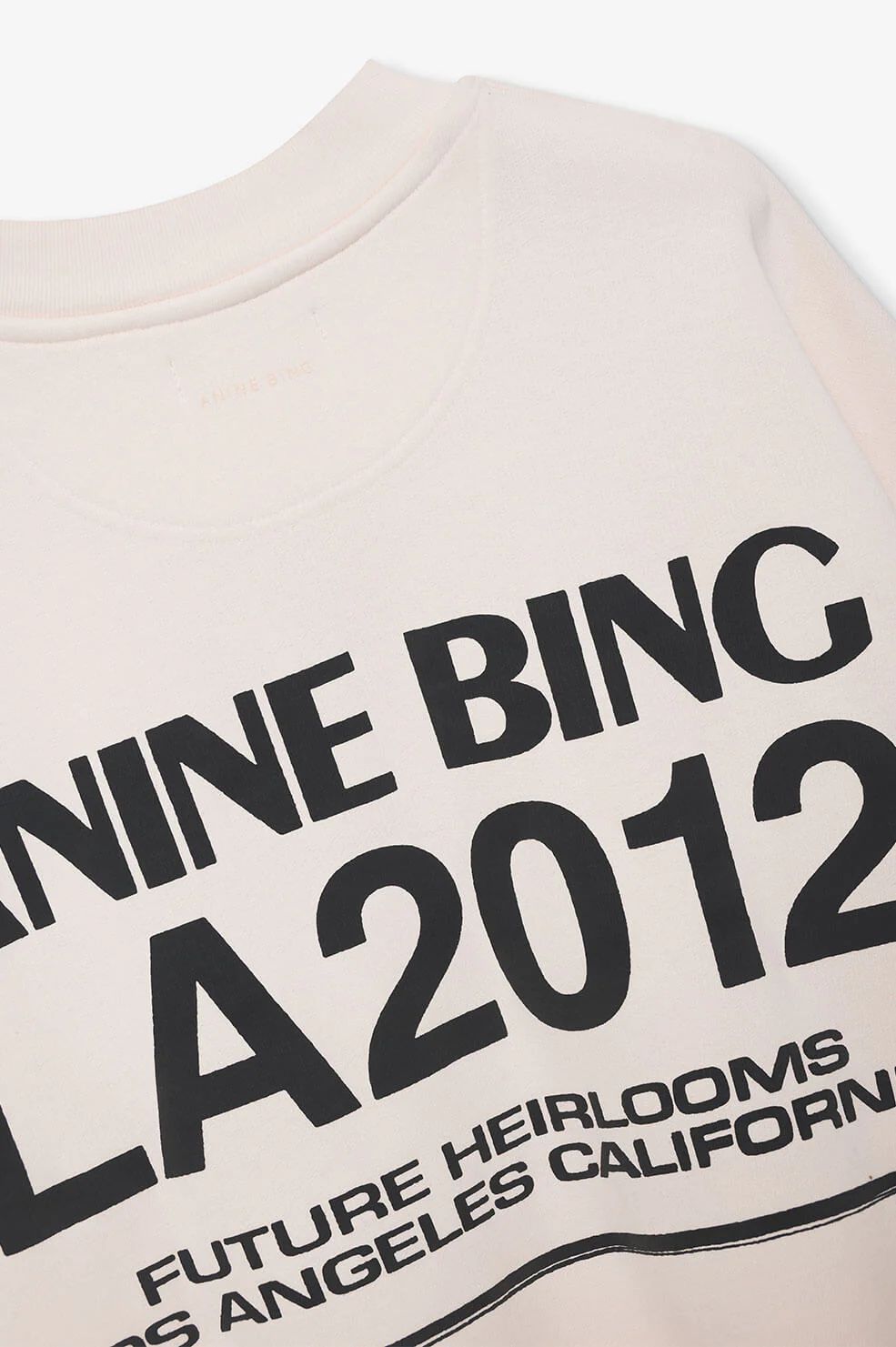 Jaci Sweatshirt Bing LA - Washed Pink | Anine Bing