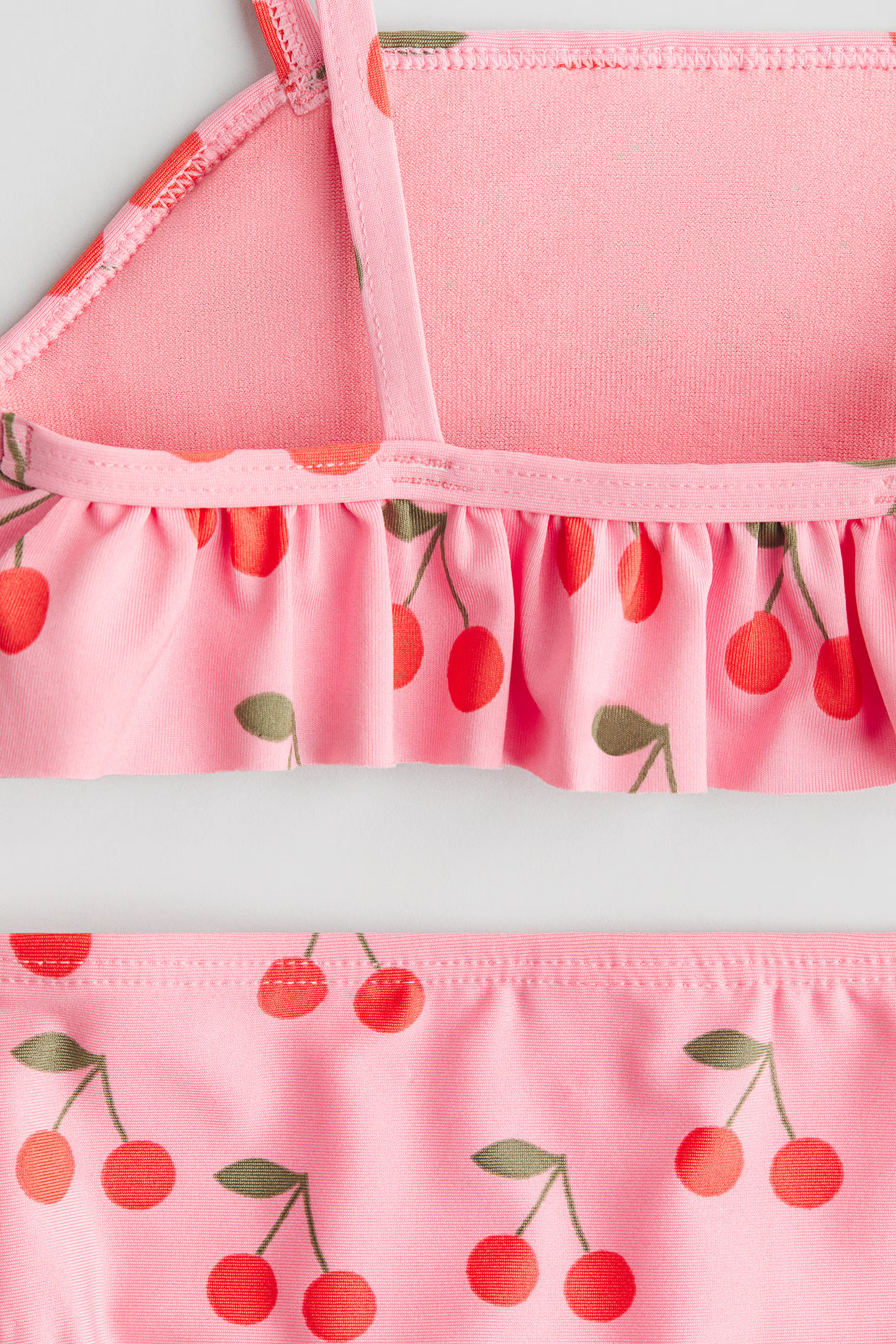 Ruffle-Trimmed Two-Piece Swimsuit | H&M (US, CA, MX)