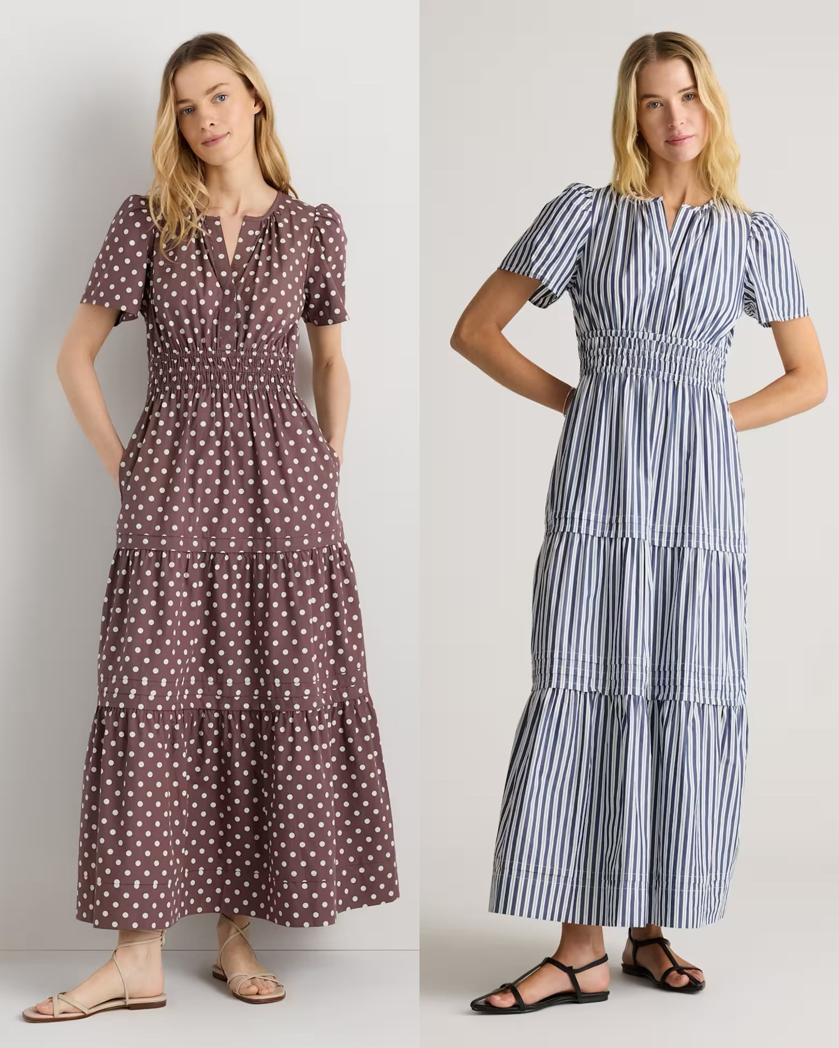 Quince tiered cotton poplin maxi dress. Fits true to size  

#LTKFestival #LTKWorkwear #LTKTall