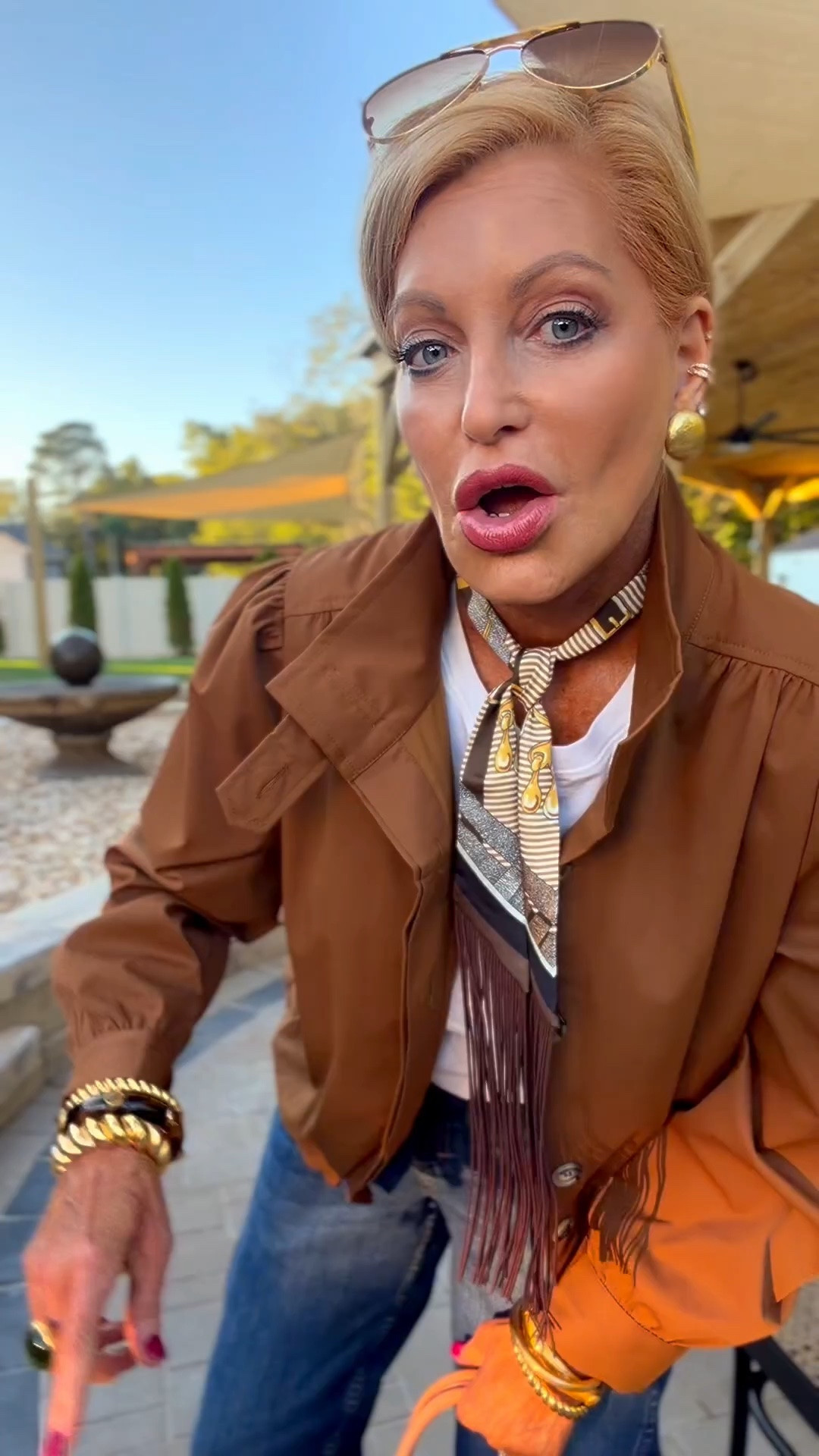 Casual don’t have to be boring.  I love how clean + easy this jacket is.  Everything is tts. I’m wearing a med in my jacket & 4 in my jeans

#LTKootd #LTKvlog #LTKOver40