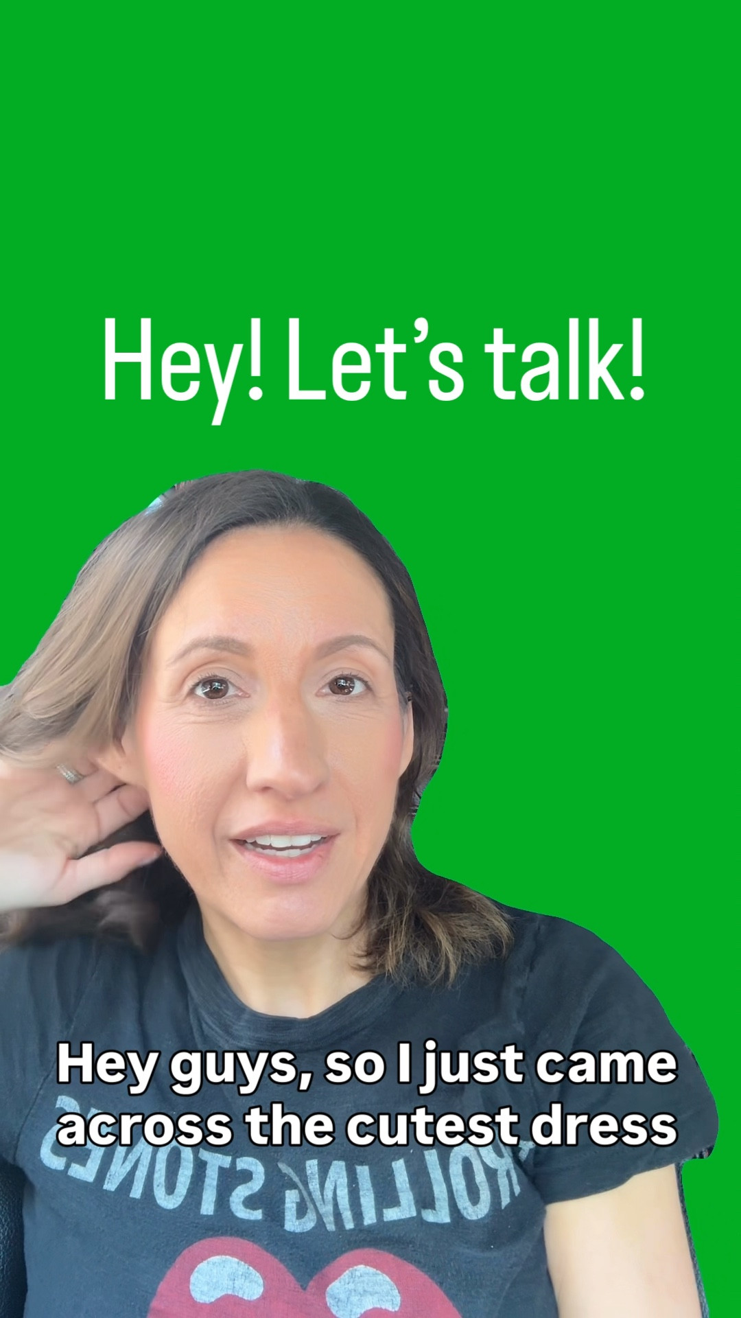 Hi! 
I found the prettiest dress and it’s on sale too. 
It’s the spaghetti strap peasant dress with an open back. This is the chefs kiss. It’s so pretty  

#LTKPetite #LTKOver40 #LTKSaleAlert