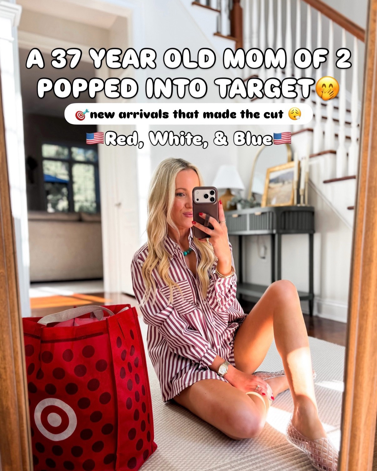 Target new arrivals for summer that made the cut!!😮‍💨 Many ON SALE🚨 Red, white, and blue outfits I couldn’t resist!🇺🇸 I popped into Target and here’s what I bought on my recent Target run!😍 New Target finds that are designer inspired + viral restocks you don’t want to miss! One of my fave Target hauls ever! Too hard for me to choose my fave! What’s yours?👇🏻 

#summeroutfit #targetstyle #newattarget #targetfinds #targetdoesitagain red white and blue, Target haul, Target summer, Target sale, Target new arrivals, Target new release, Target activewear finds, activewear from Target, Target summer fashion, Target women’s fashion, Fourth of July, July 4th, 4th of July sale, July 4th sale, Target style, Target dress, summer dress, Target style finds, Target outfit, new Target drops, active dress, athletic dress, active set, travel outfit, travel style, two piece set, summer dresses, business casual workwear, vacation outfits, resortwear outfits, work outfit, matching set, everyday style, easy outfit, comfy casual, Target fashion finds, Target weekly finds, everyday outfits, casual outfits, Target must haves, affordable summer outfits, summer outfit ideas, budget friendly fashion, mom style, over 30, mom approved, summer fashion 2026
@Target

#LTKootd #LTKSaleAlert #LTKSeasonal