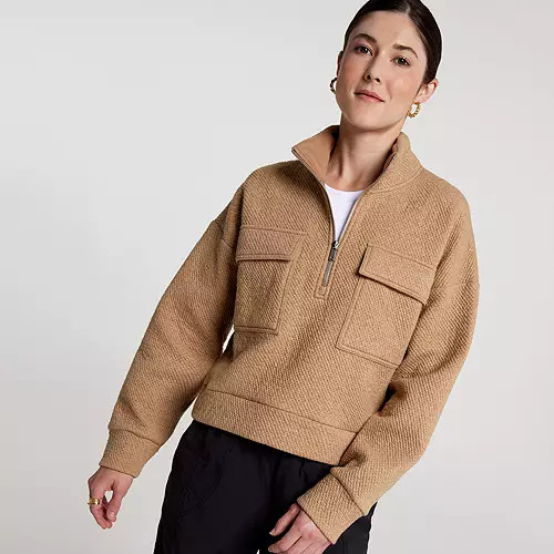 CALIA Women's Elevate Ripple Cargo Pocket Pullover | Dick's Sporting Goods