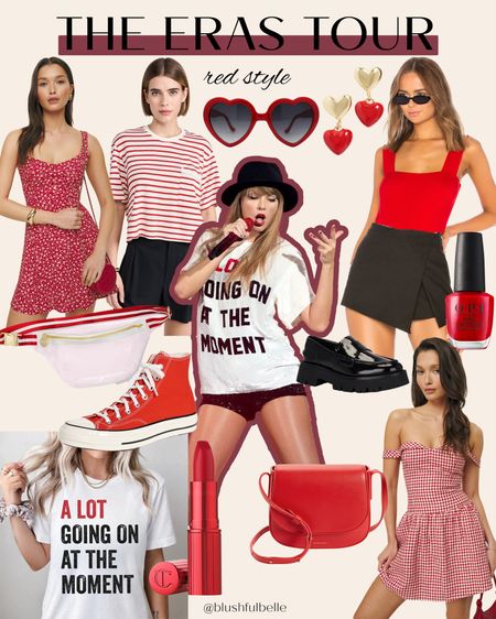 Taylor Swift Eras Tour Outfit Inspo: Red ❤️🧣 

Red outfits to wear to the eras tour concert in 2024! 

#LTKstyletip #LTKparties