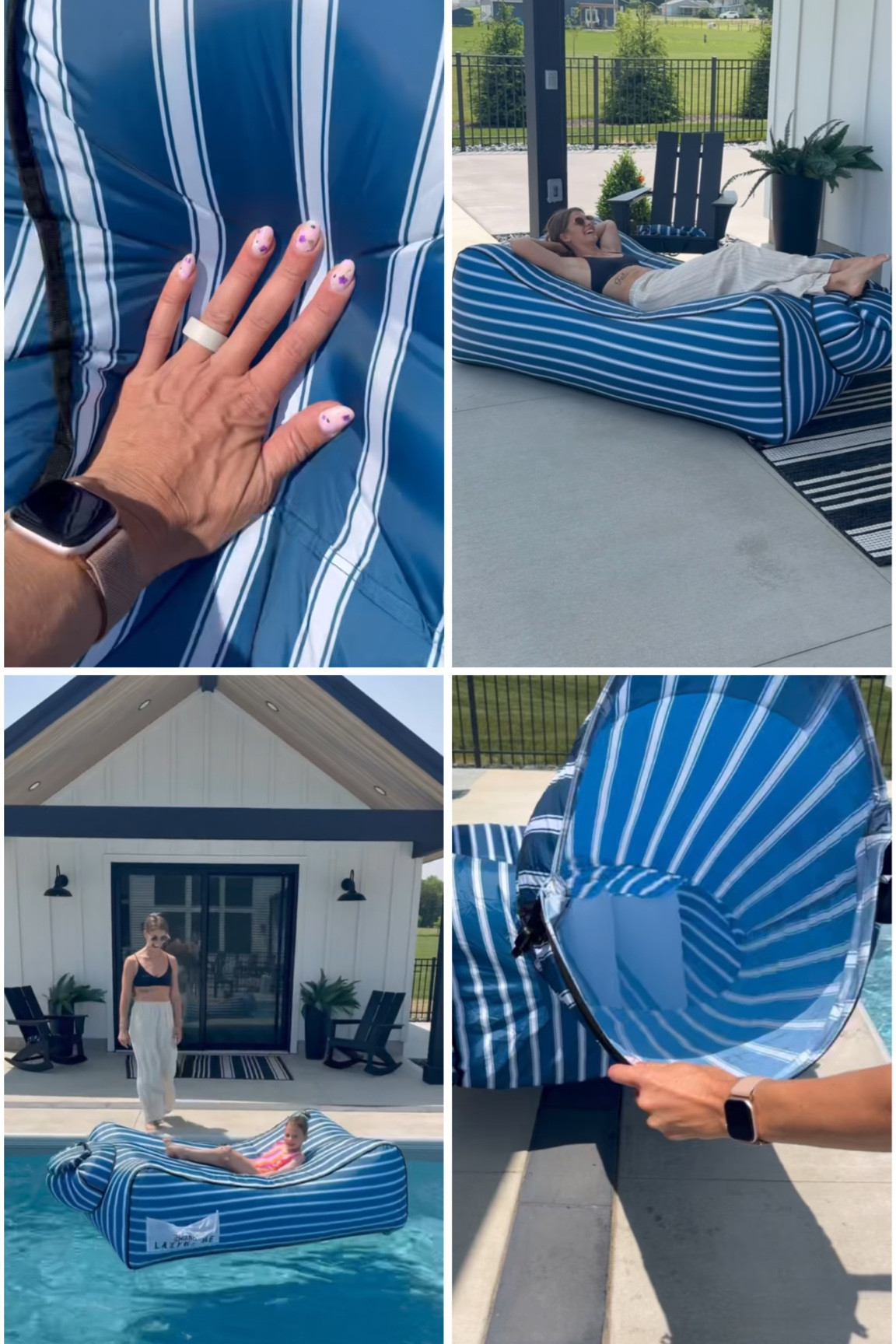 Inflatable couch meets pool float 👏🏻

#LTKHome #LTKSummerEdit #LTKSeasonal