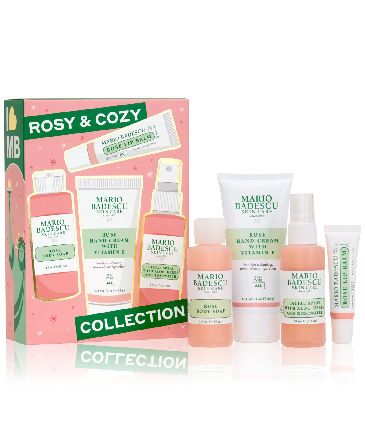 Mario Badescu 4-Pc. Rosy & Cozy Set, Created for Macy's | Macy's