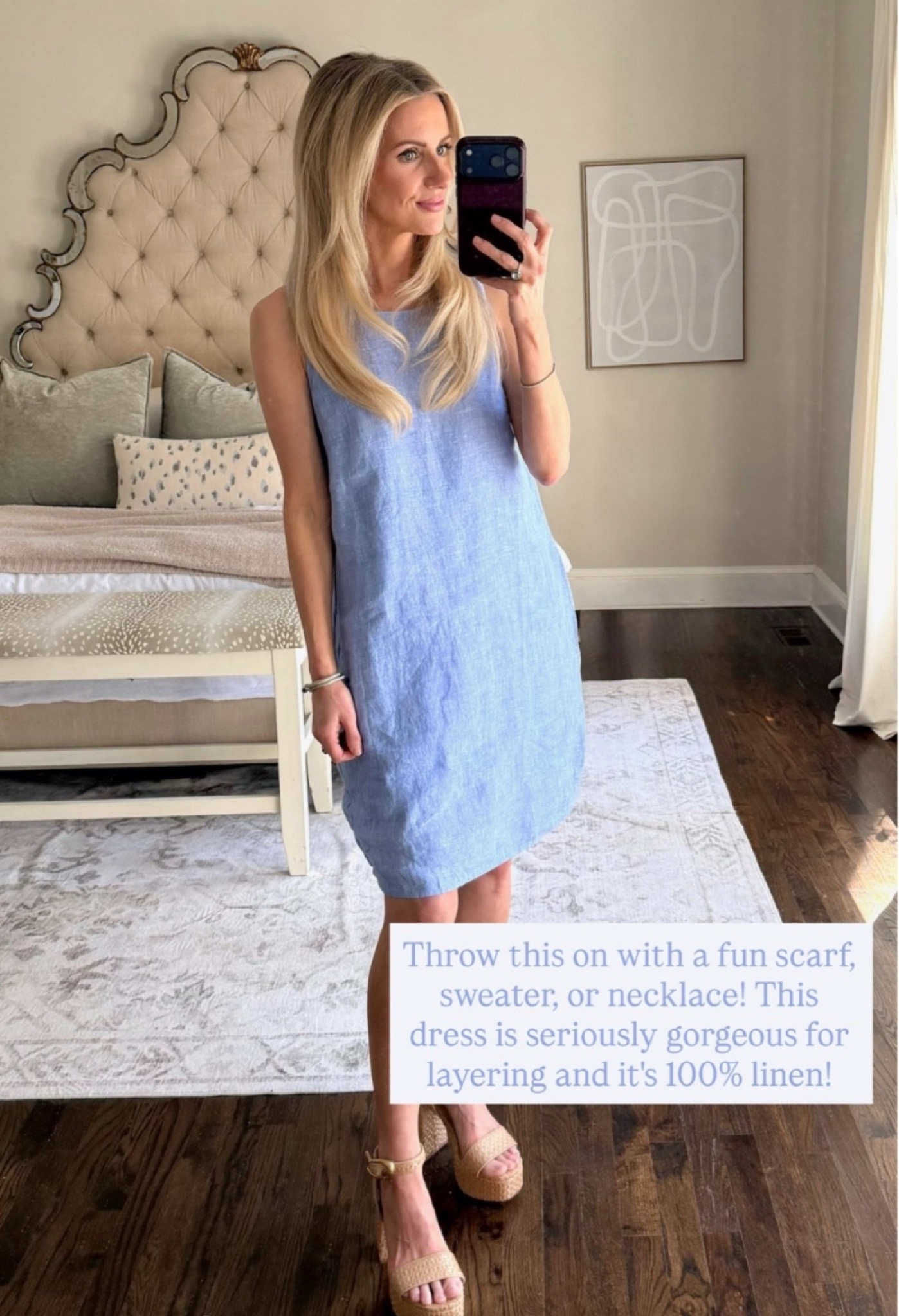 This 100% linen dress is so versatile! It can be styled so many ways! Definitely a closet staple you need this summer!

Linen Dress, Summer Dress

#LTKootd #LTKSeasonal #LTKmomlife