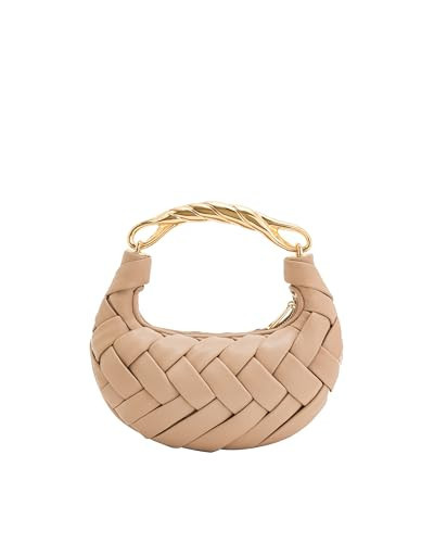 JW PEI Orla Weave Handbag - Almond | Amazon (US)