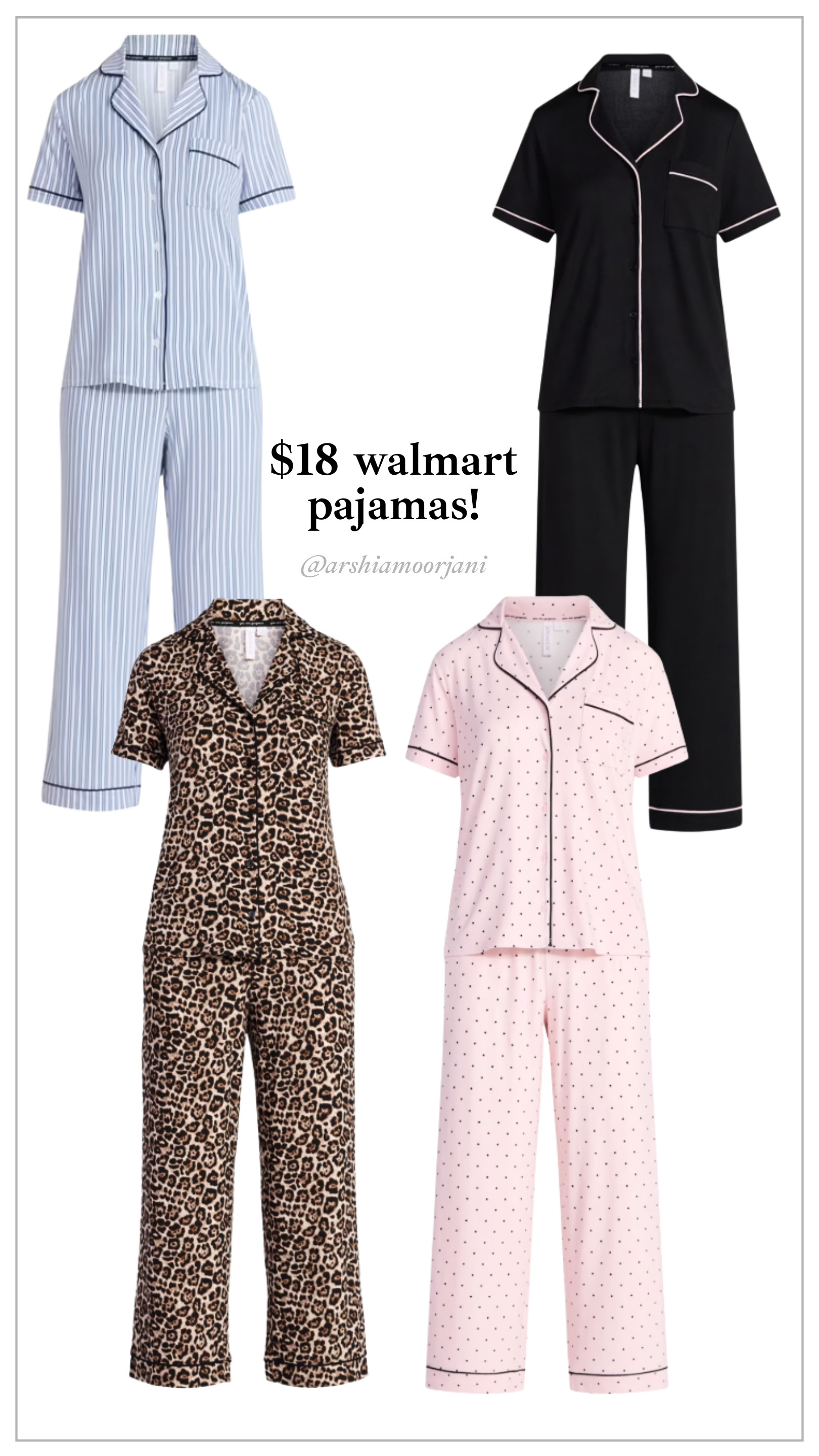 These Walmart pajamas are amazing- and only $18!! 

 #LTKselfcare