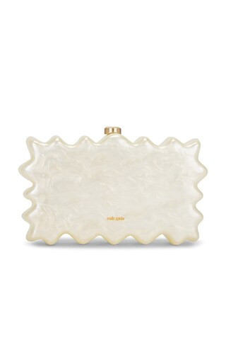 Cult Gaia Paloma Clutch in Ivory from Revolve.com | Revolve Clothing (Global)