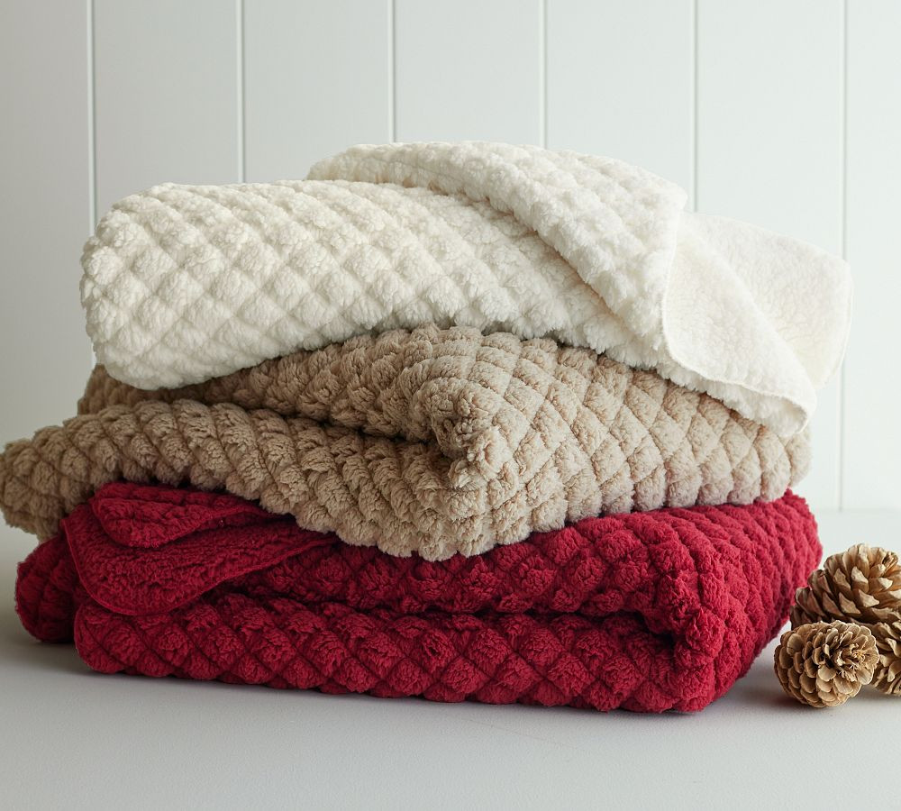 Nordic Sherpa Back Throw | Pottery Barn (US)