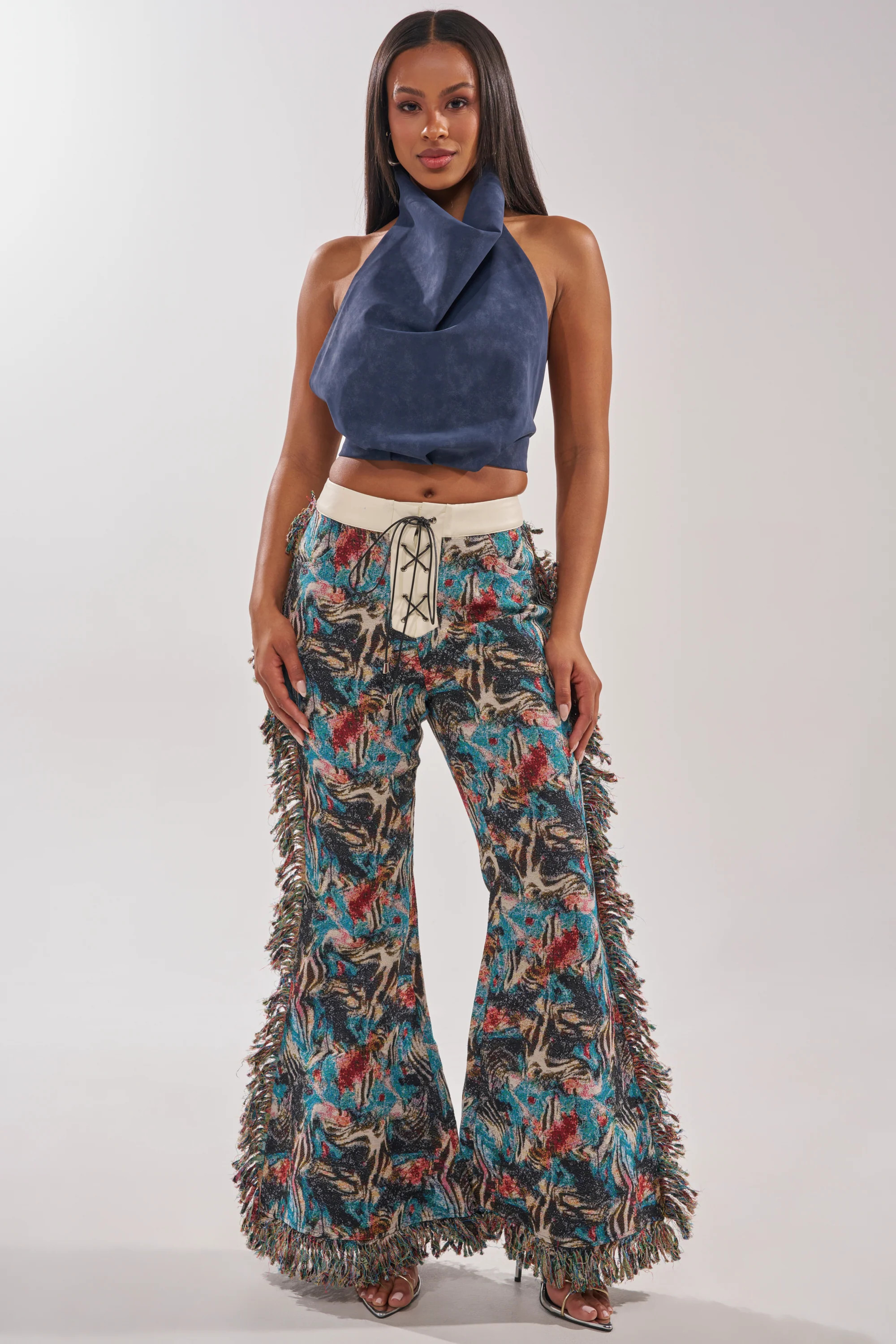 MIXED EMOTIONS TAPESTRY PANT | AKIRA