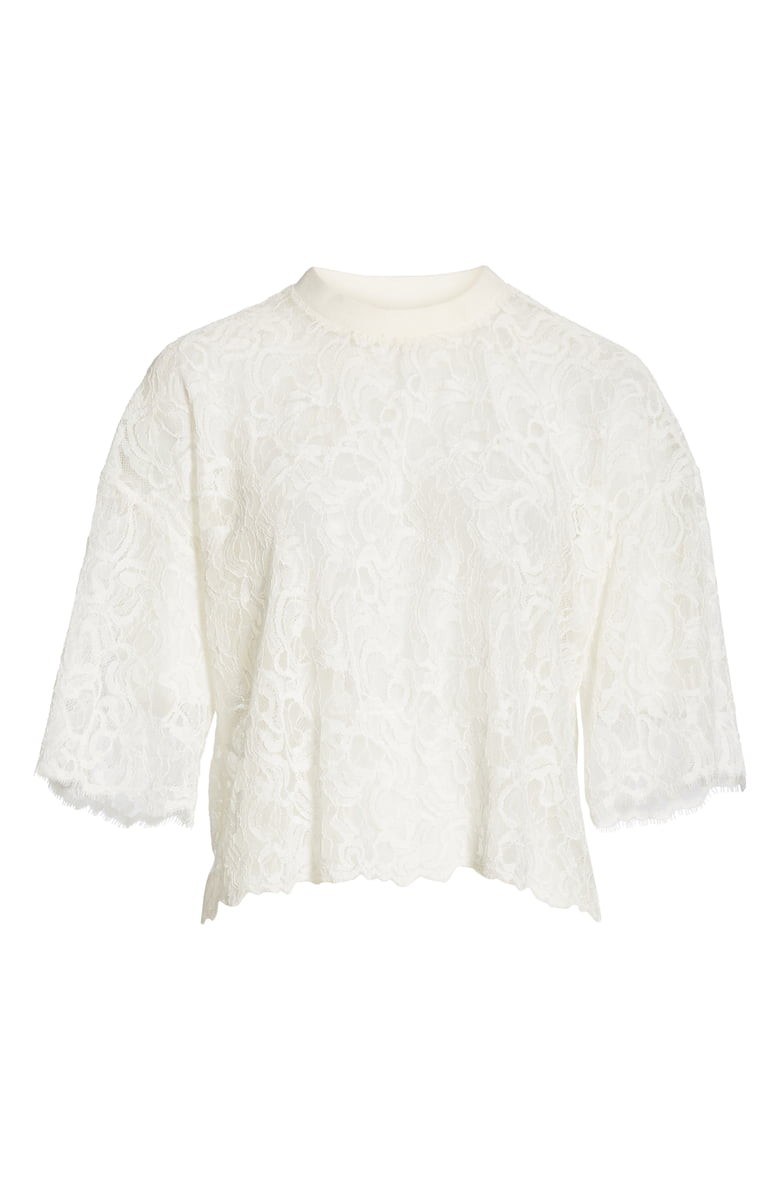 Jonathan Simkhai Corded Lace Tee | Nordstrom | Nordstrom