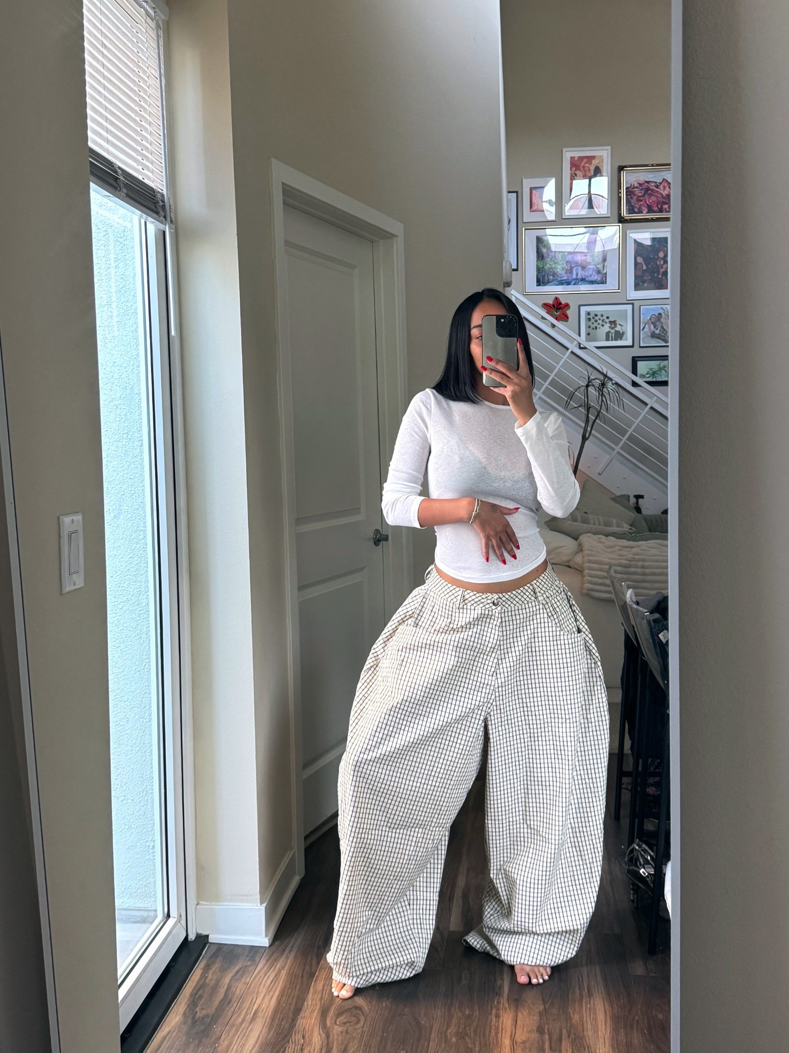 Pants and Top: Medium 