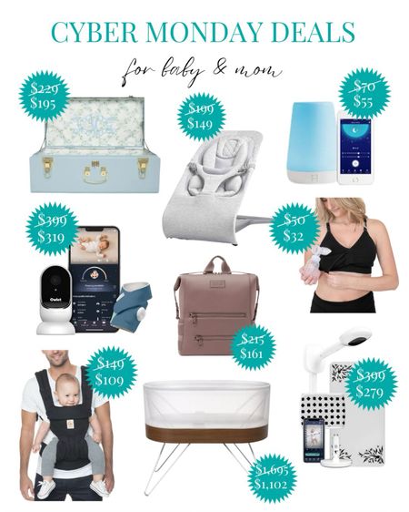 The best Cyber Monday deals for baby & mom you don’t want to miss!

#cybermonday #blackfriday #babyproducts #babymonitor #diaperbag #baby #forbaby #pregnancy #pregnant #babycarrier #babybouncer 

#LTKCyberWeek #LTKfindsunder100 #LTKbaby