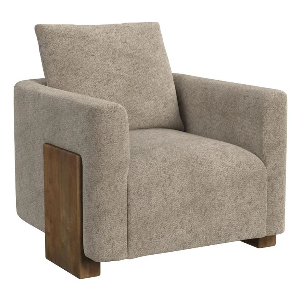 Picket House Furnishings Ruth Accent Chair in Bama Toast | Walmart (US)