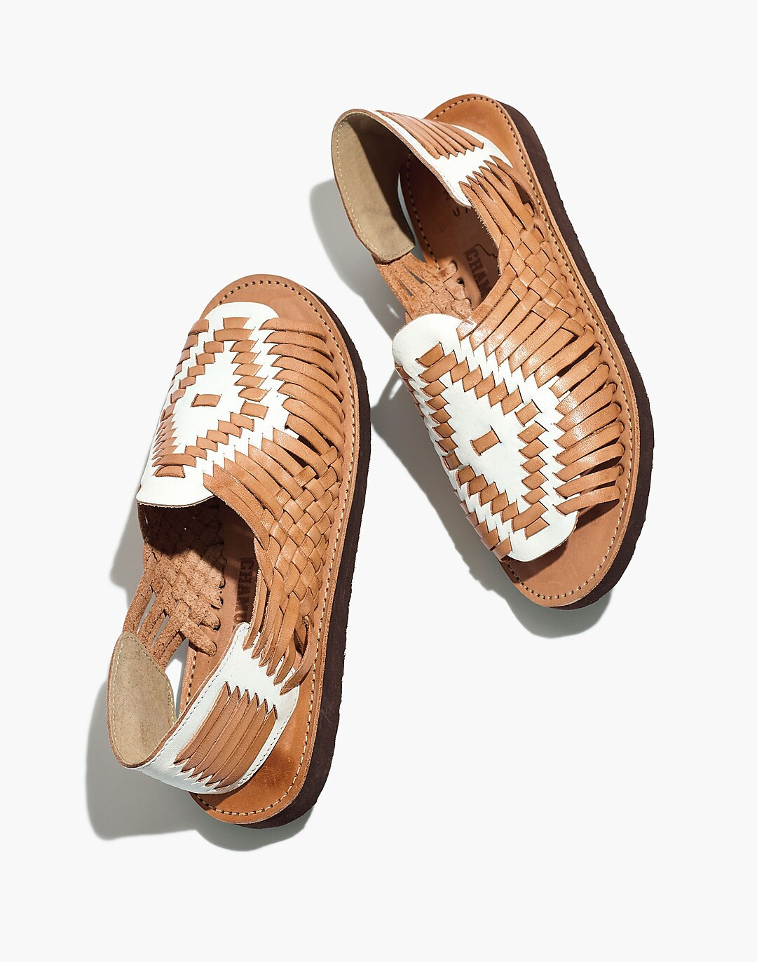 Madewell x Chamula™ Chichen Open-Toe Huarache Sandals | Madewell