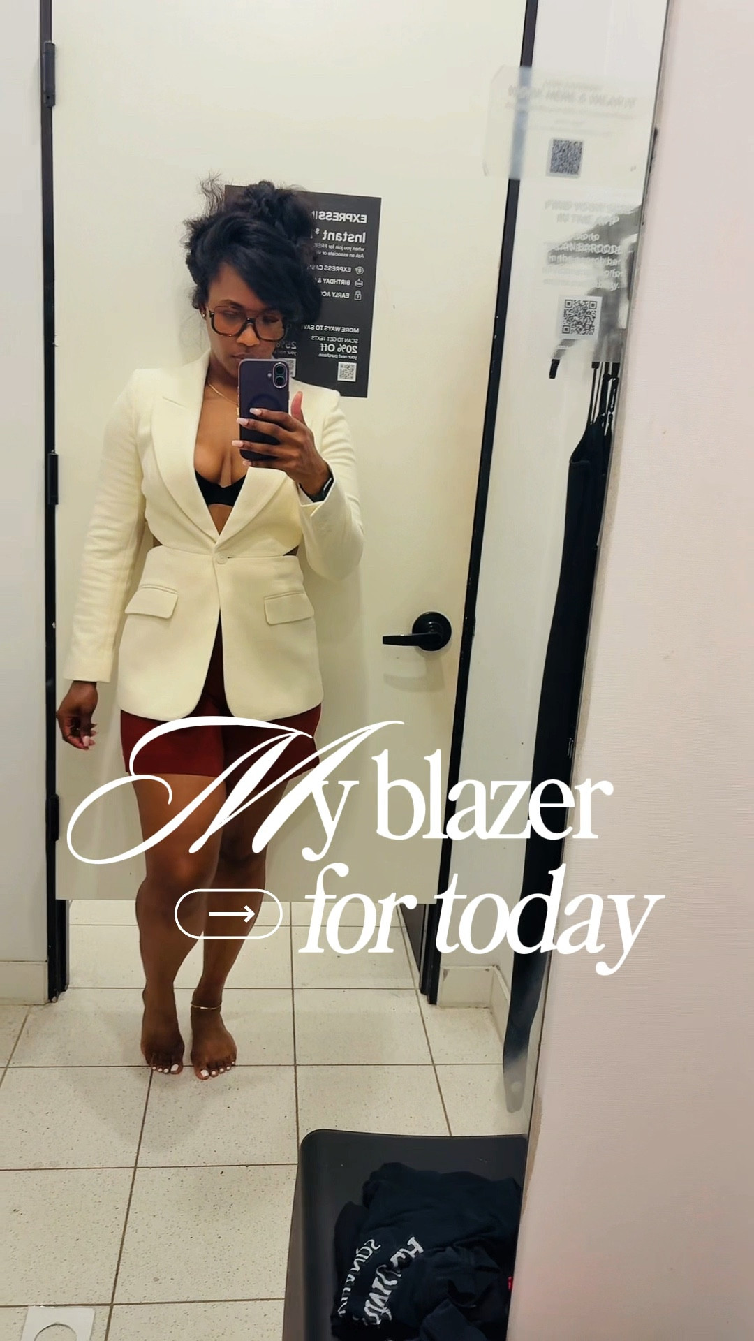 When you swore it was just a try-on… then walked out with the bag 🛍️😏🤭

#express #expressstyle #tryonhaul #blazerootd #whattowear #falloutfitinspo #falloutfitidea #fallstyle #blazerstyle



#LTKStyleTip #LTKBeauty