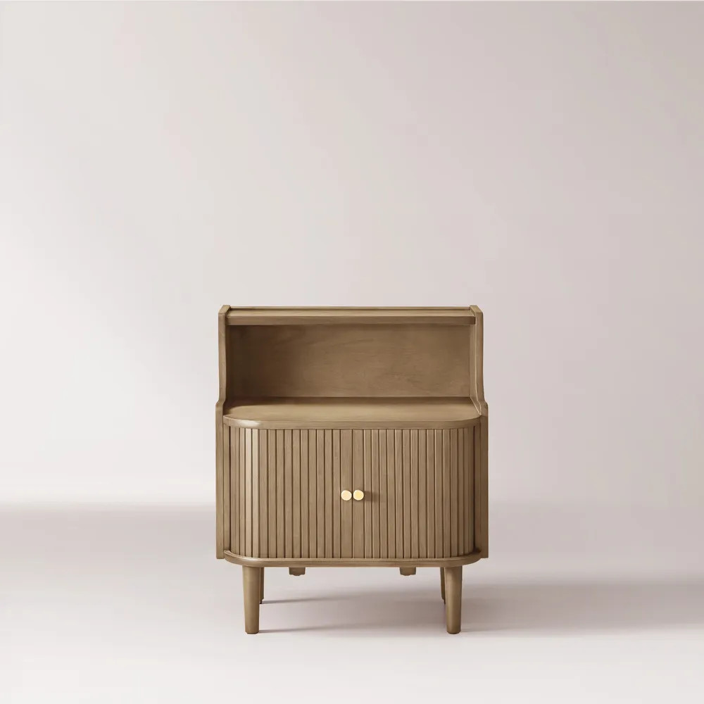 Tristan 20" Solid Wood Nightstand | Hernest