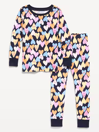 Printed Snug-Fit Pajama Set for Toddler & Baby | Old Navy (US)