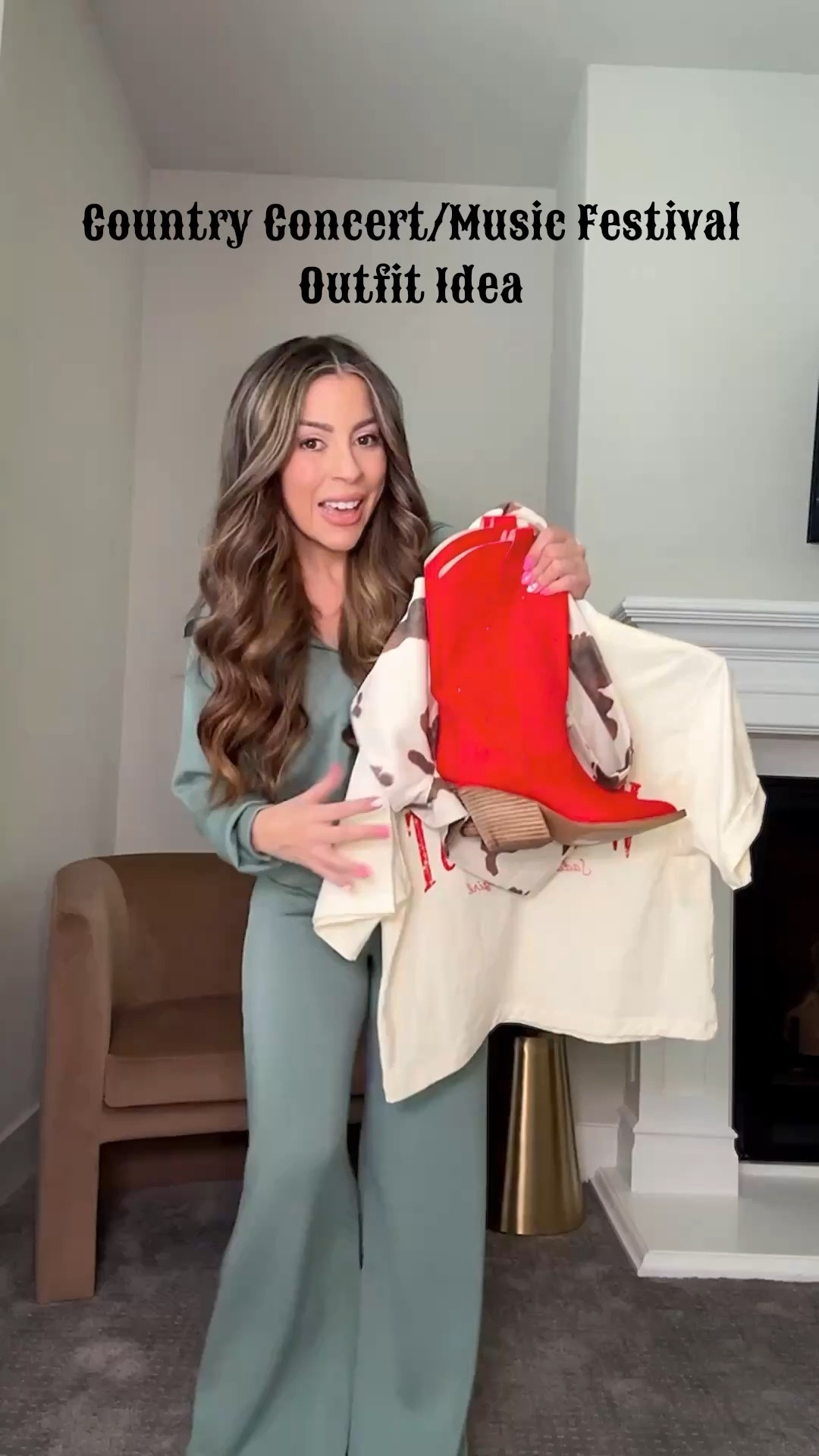 Vici sale! Use code JULZ30 for 30% off sitewide. Wearing small in everything. Cowgirl boots run TTS

WESTERN outfit
Festival outfit
Music festival outfit
Country concert outfit
Red cowgirl boots
Graphic tee
Cow print



#LTKWatchNow #LTKSpringSale #LTKFestival