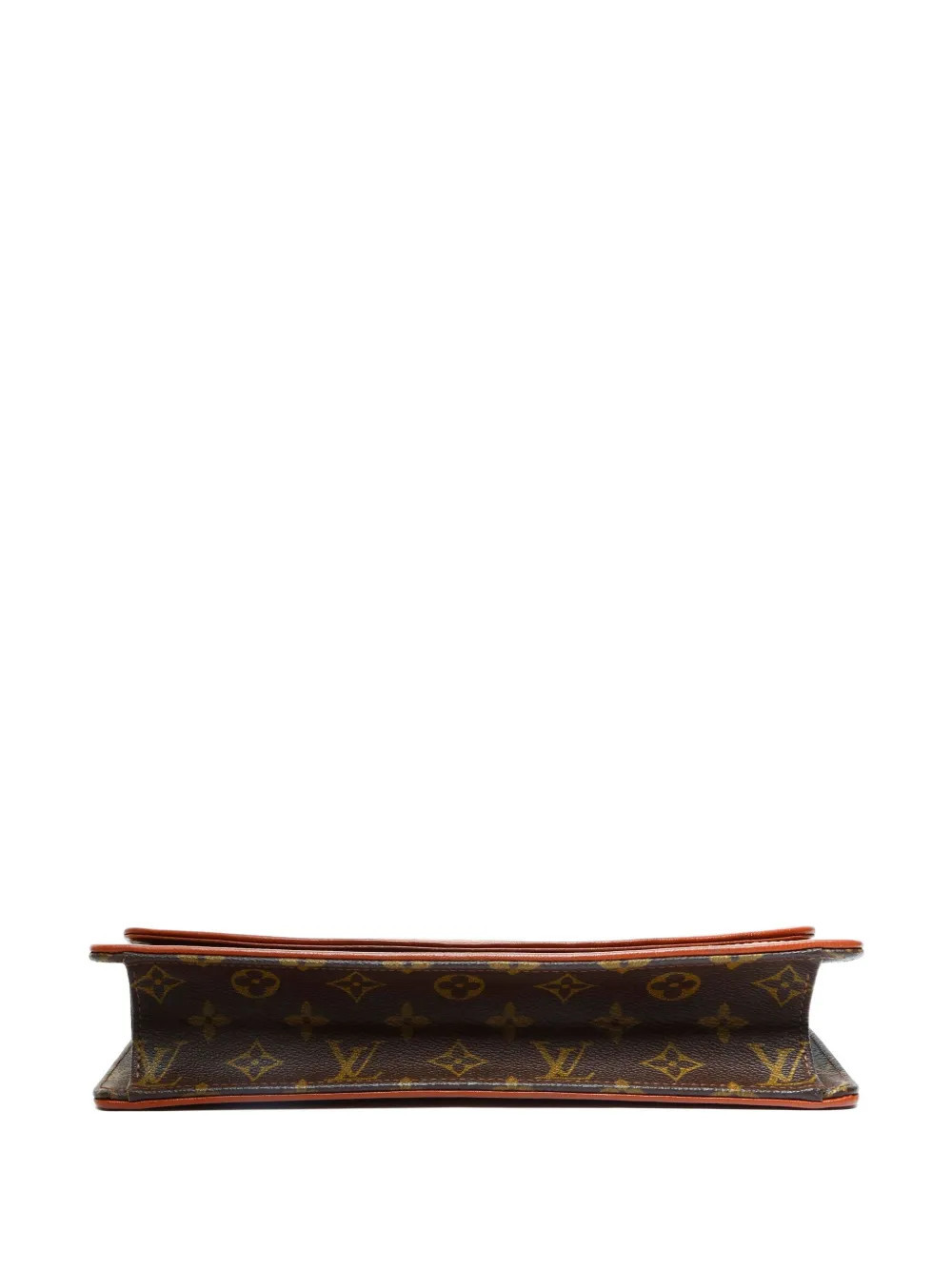 Louis Vuitton Pre-Owned 1996 Dam PM monogram-pattern clutch bag - Brown | Farfetch Global