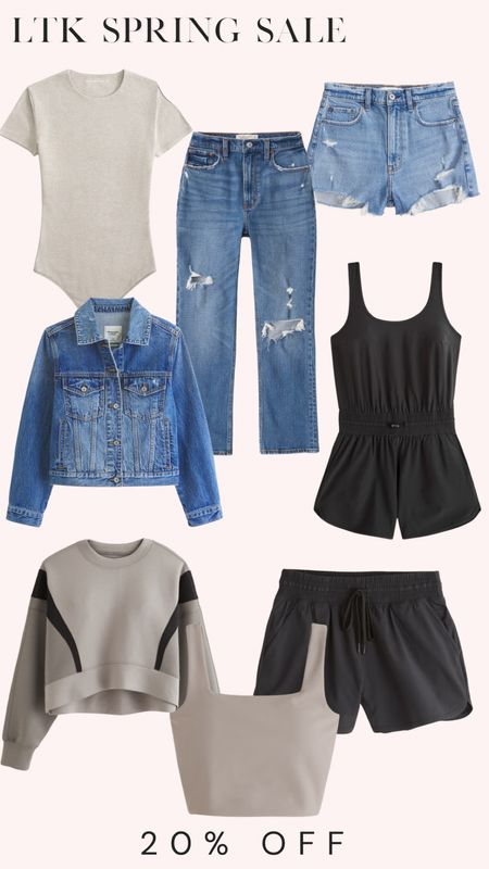 LTK SPRING SALE
ABERCROMBIE FAVES
JEANS | JACKETS | ROMPER | ACTIVE WEAR | BODYSUITS | SHORTS 

#LTKsalealert #LTKstyletip #LTKSpringSale