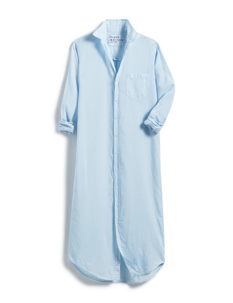 RORY French Blue, Organic Voile | Frank & Eileen