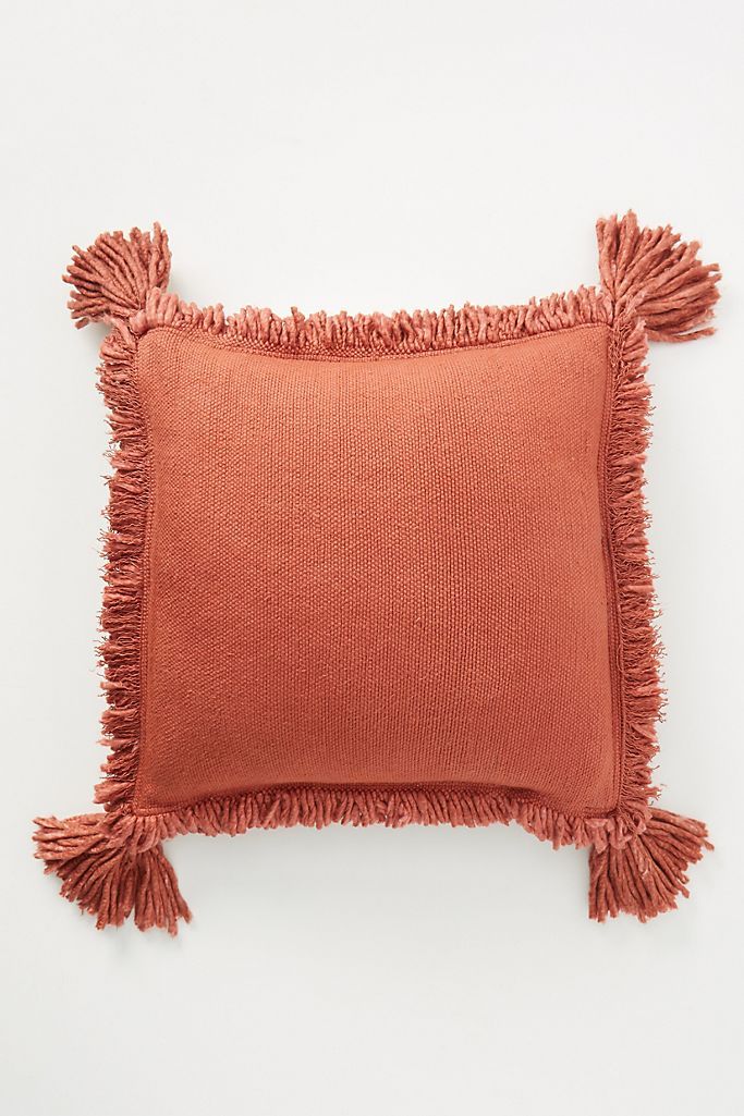 Amber Lewis for Anthropologie Fringed Joshua Pillow | Anthropologie (US)