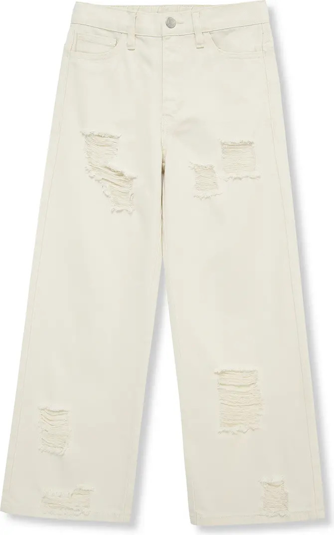 Habitual Kids Kids' Distressed Wide Leg Jeans | Nordstrom | Nordstrom