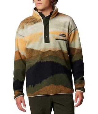 Columbia Helvetia II Printed Half-Snap Fleece Pullover | Dillard's | Dillard's