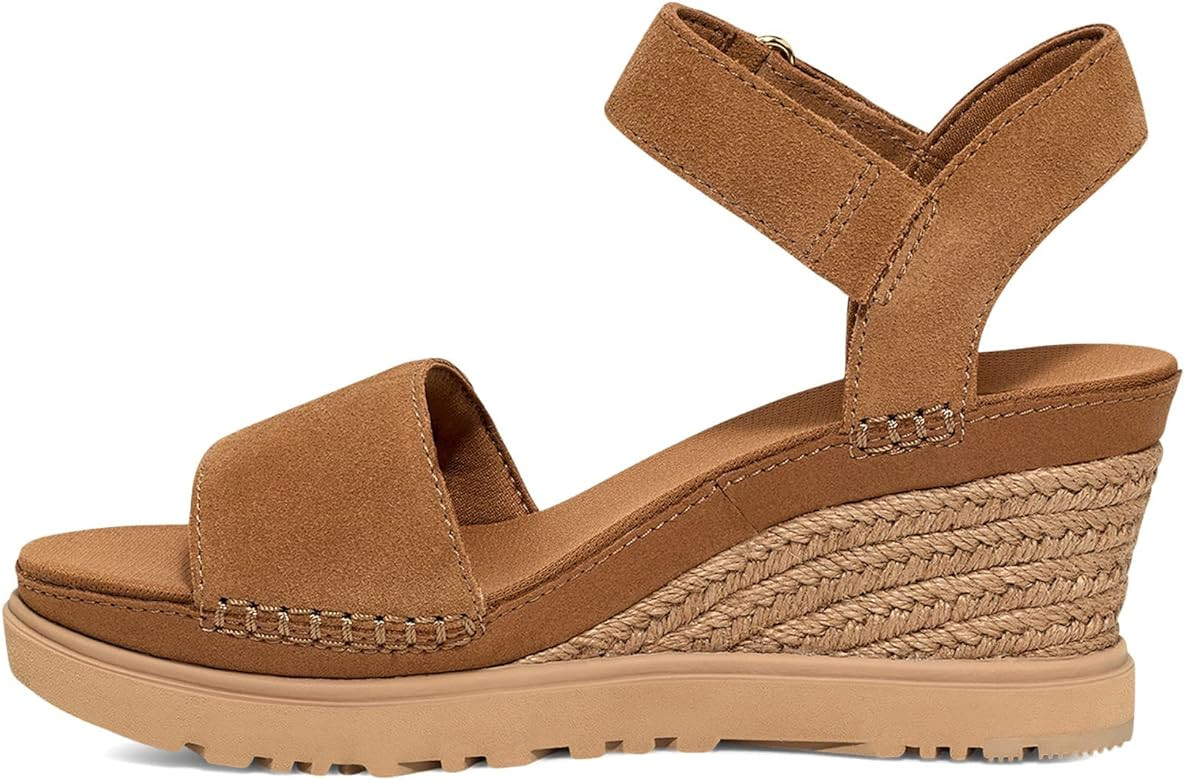 UGG Women's Ileana Strap Wedge Sandal | Amazon (US)