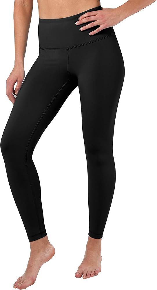 High Waist Squat Proof Ankle Length Interlink Leggings | Amazon (US)