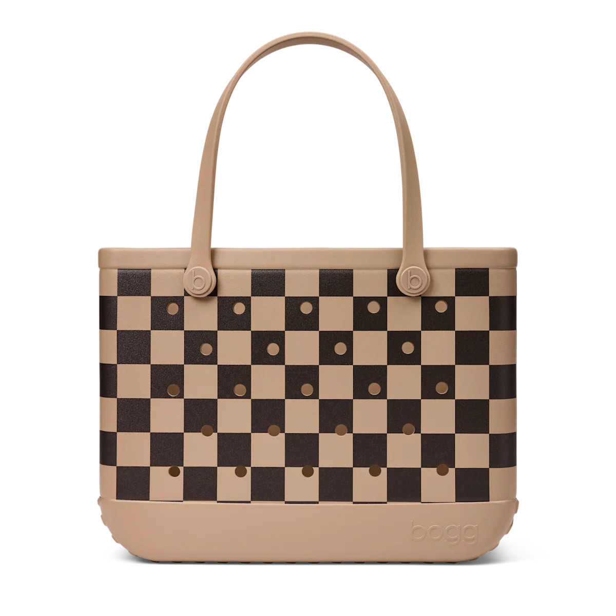 Original Bogg Bag - Checkered Camel/ Hot Cocoa | Bogg