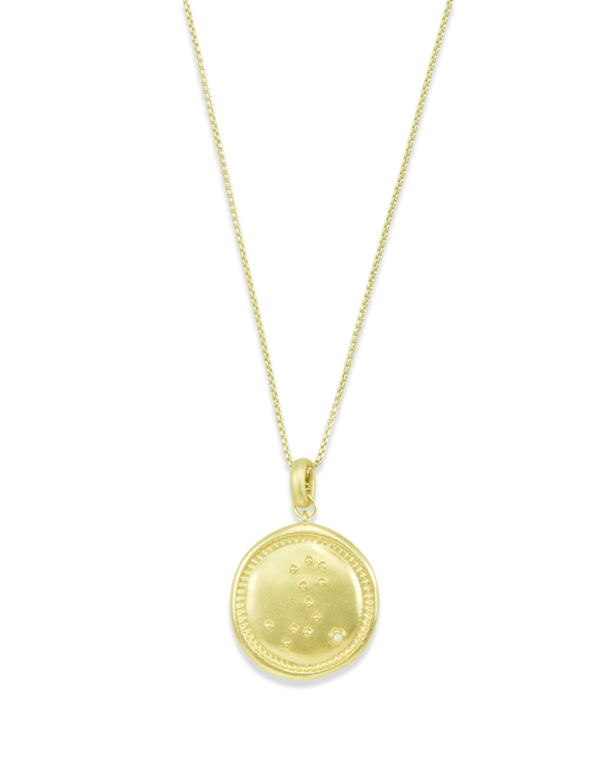 Pisces Coin Pendant Necklace | Neiman Marcus