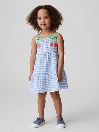 Baby & Toddler Gingham Cherry Dress | Gap (US)