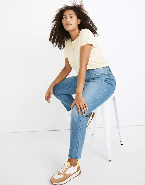 Petite Classic Straight Jeans in Nearwood Wash | Madewell