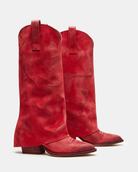SORVINO RED SUEDE | Steve Madden (US)