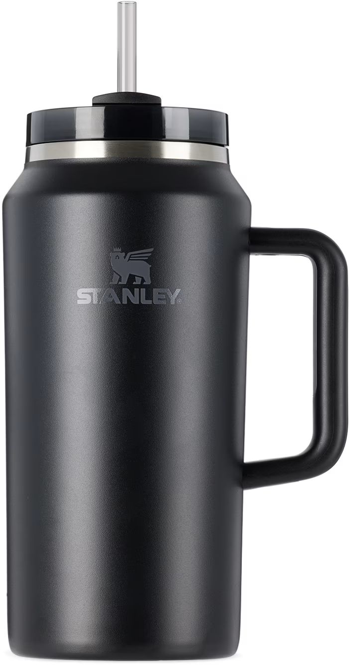 Stanley - Black 'The Quencher' H2.0 Flowstate Tumbler, 64 oz | SSENSE