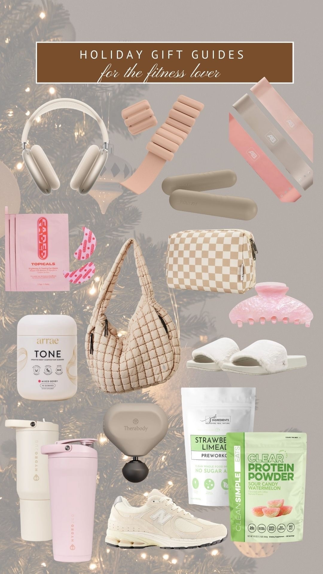 GIFT GUIDE: GYM/FITNESS GIRLIES 💪🏻🏋🏻‍♀️

adding any fitness related codes here: hydrojug BROOKELYNN acta BROOKELYNN clean simple eats BROOKELYNN

#LTKfitnessgoals #LTKGiftGuide #LTKHoliday