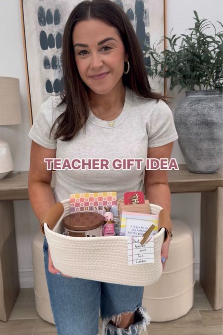 Teacher appreciation gift idea 
