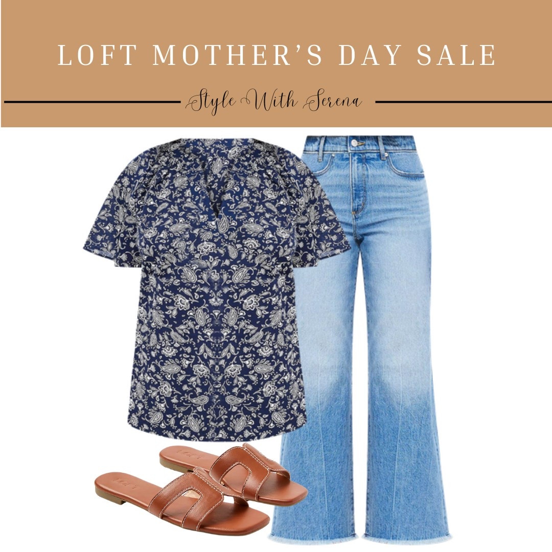 Loft Mother’s Day sale, sale, summer outfit, summer fashion, spring fashion, summer blouse, jeans, denim, sandals 

#LTKFindsUnder100 #LTKSaleAlert #LTKStyleTip