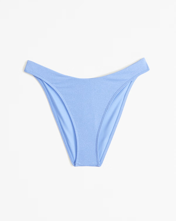 Women's High-Leg Cheeky Bottom | Women's Swimwear | Abercrombie.com | Abercrombie & Fitch (US)
