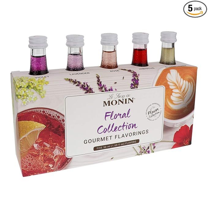Monin - Gourmet Flavorings Floral Collection, Great for Cocktails, Lemonades, Teas, & Sodas, Glut... | Amazon (US)