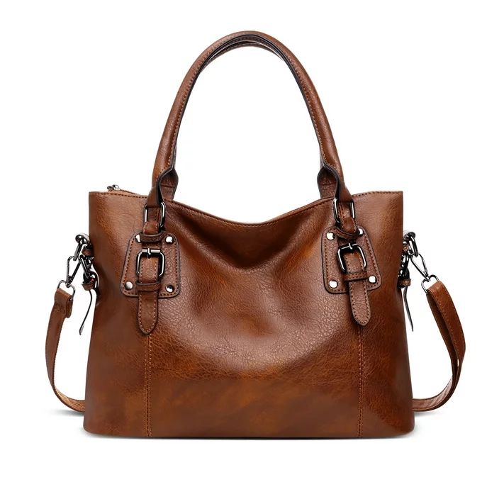 SWQZVT Women Tote Bag Handbags PU Leather Fashion Hobo Bag Large Crossbody Shoulder Bags with Adj... | Walmart (US)