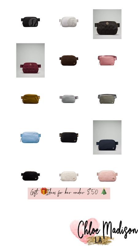 Gift ideas for her, gift guide under $50, belt bag, lululemon belt bag

#LTKGiftGuide #LTKHoliday #LTKSeasonal