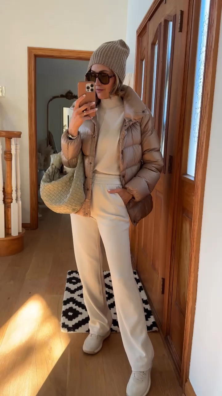 An oldie but a goodie 🙌🏽 There’s nothing better than an easy, cozy, and chic winter outfit. Layers are the key here, but starting with a strong base is equally as important. These sweatpants are ultra-comfy yet they have a more structured and streamlined fit. The bone color makes them a versatile choice to pair with several tops, shoes, and jackets. They’re just as practical to wear out and about as they are to lounge around in at home! I’m also linking some of my favorite athletic sneakers from last season (which just got restocked!) 

#LTKFindsUnder100 #LTKShoeCrush #LTKSeasonal
