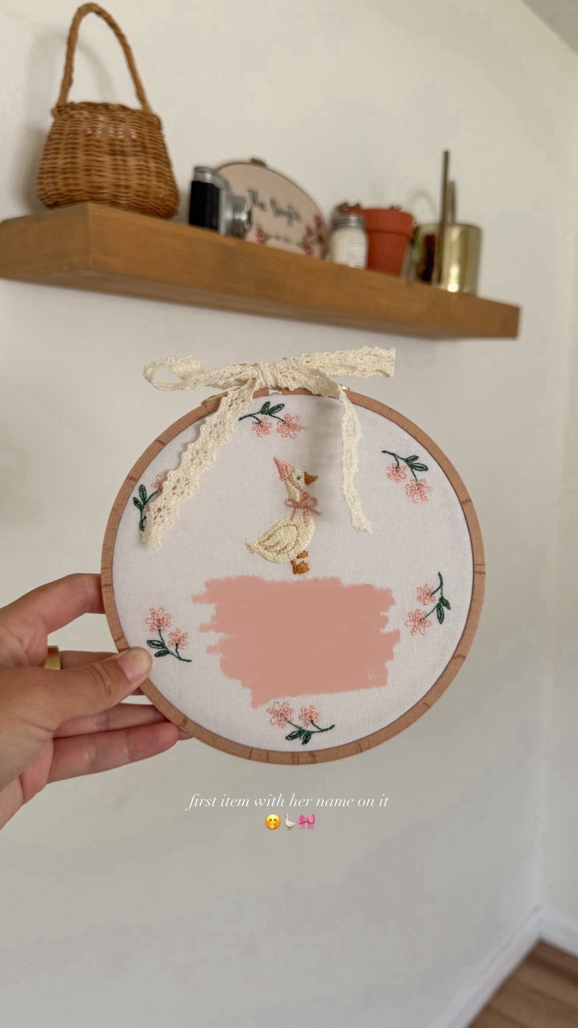 cutie name sign 🪿🎀🧺

#LTKFamily #LTKBaby