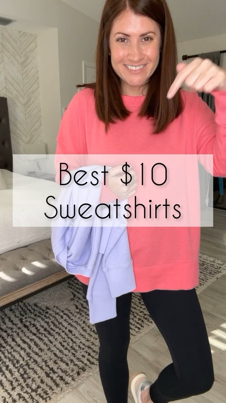 Favorite $10 Sweatshirt | Walmart Fashion 

Wearing medium, size up for oversized fit! 

#LTKunder50 #LTKFind #LTKstyletip