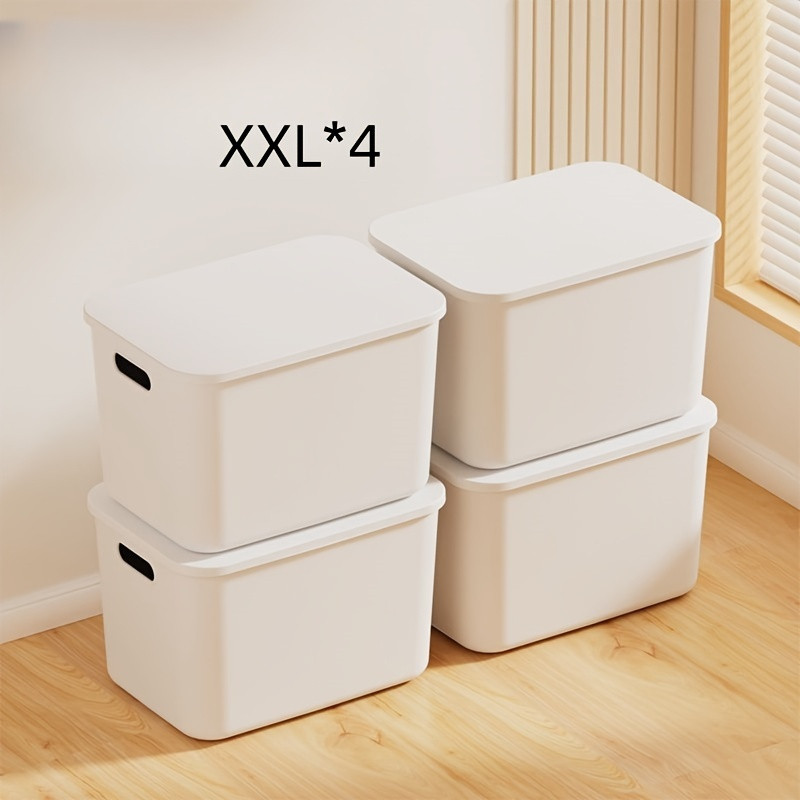 Extra Large Plastic Storage Bins Versatile Organizer Snacks - Temu Canada | Temu Affiliate Program